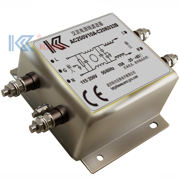 AC250V10A-C20K032B 交流单相、增强差模干扰抑制-C2系列