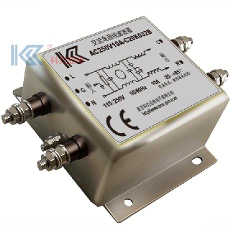 AC250V10A-C20K032B 交流单相、增强差模干扰抑制-C2系列